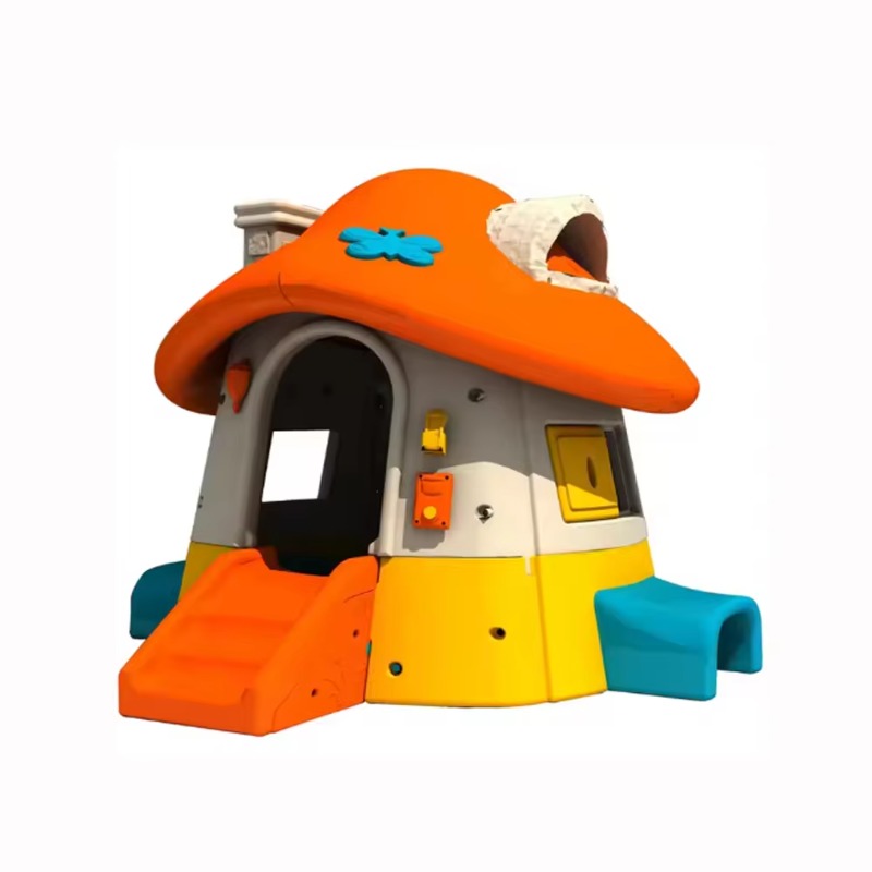 Kids Outdoor Playhouse - 가정용 뒷마당 어린이 놀이 공간 플라스틱