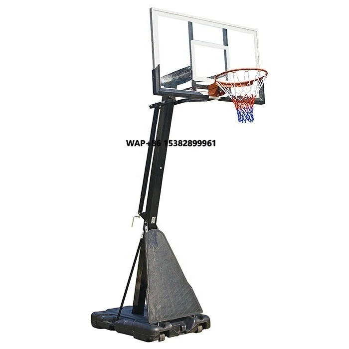 Basketball Hoop Outdoor - 이동식 농구대 높이 조절 가능 8피트-10피트(2.5m-3.05m)