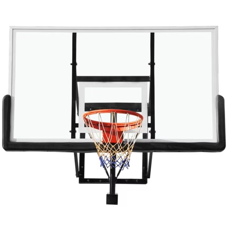 Basketball Hoop Outdoor - 성인용 벽걸이형 야외용 농구 백보드 스틸