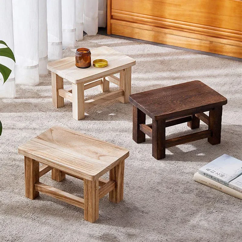 Kids Outdoor Chair - 단단한 나무 의자 성인 신발 교환