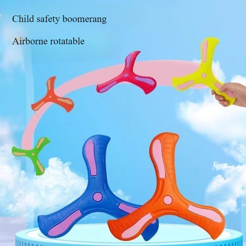 Outdoor Toys For Kids - 어린이 부메랑 소프트 세 잎 크로스