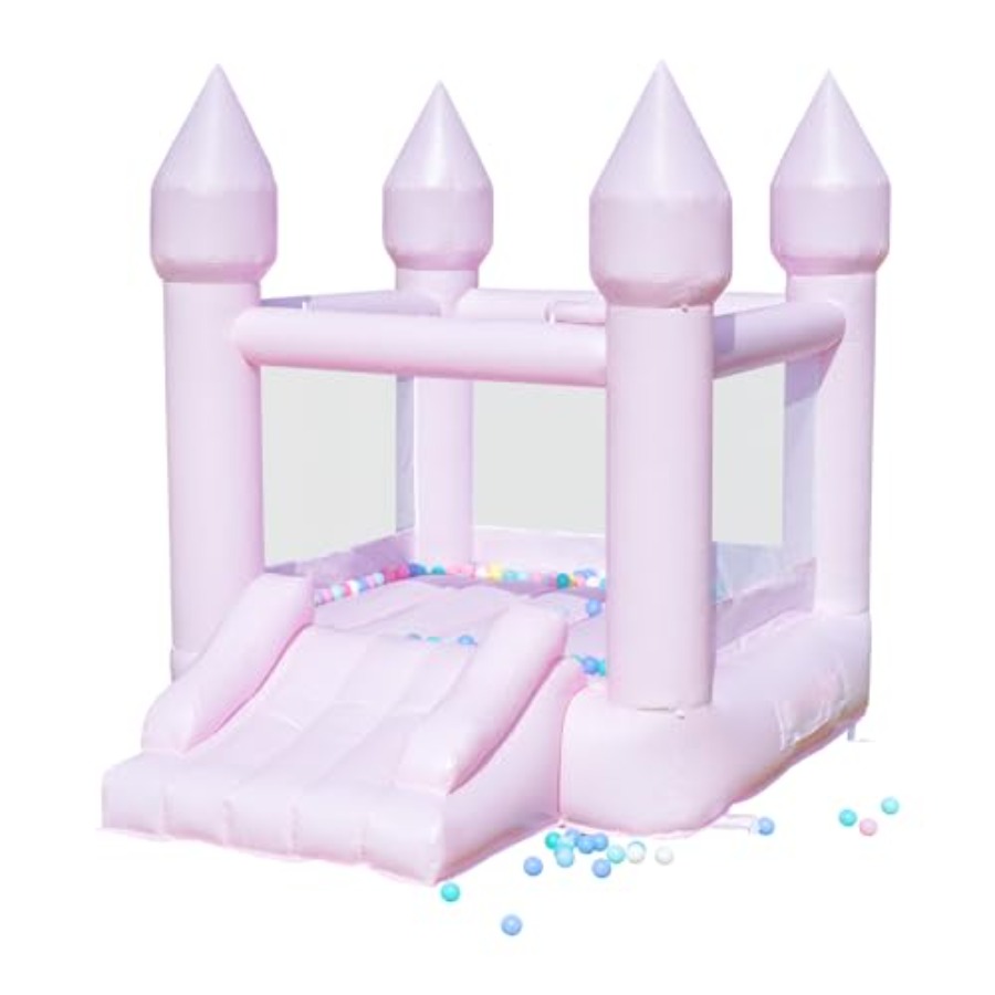Kids Outdoor Bounce House - 3-6세 어린이용 PVC 에어바운스 하우스 (송풍기