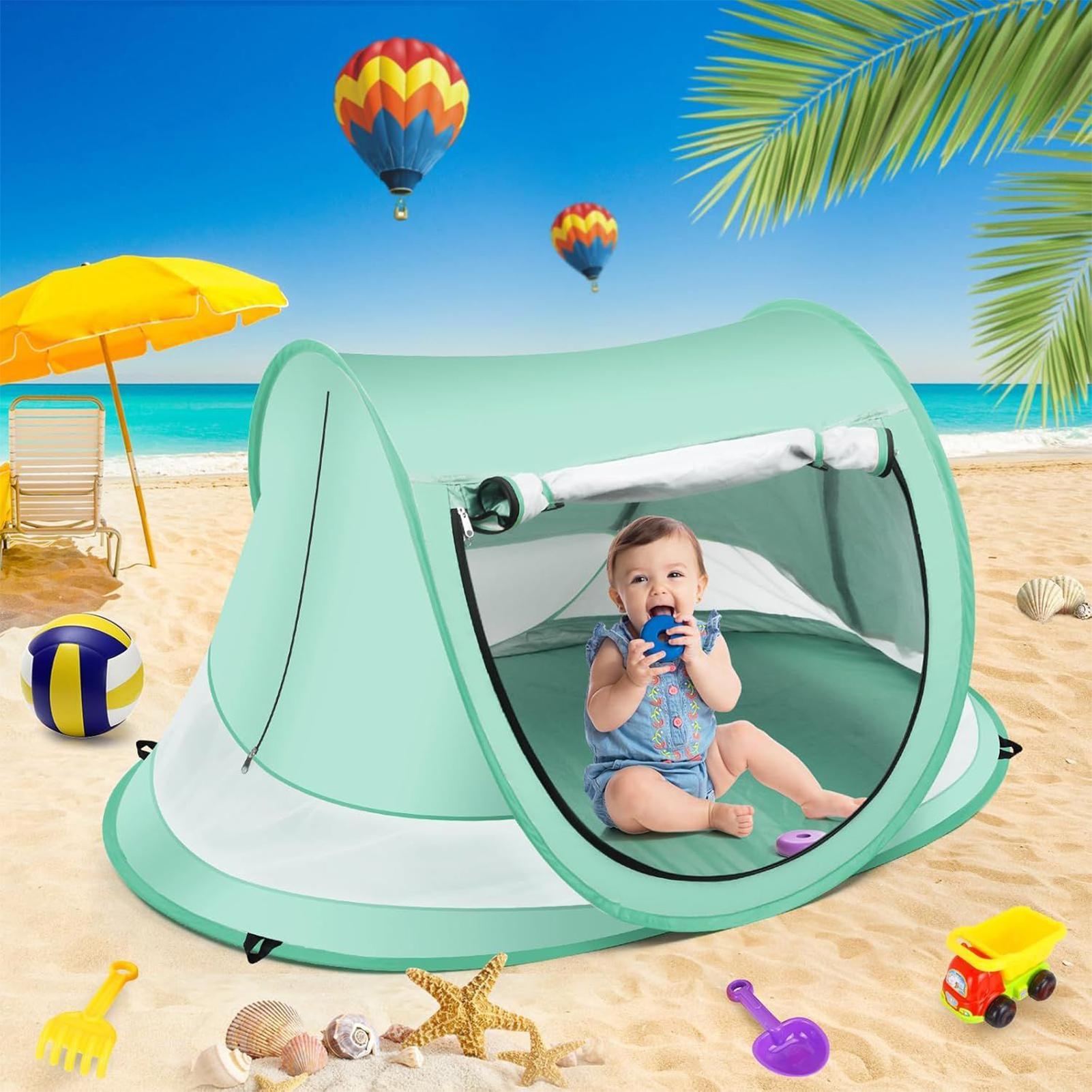 유아용 해변 텐트, 야외 아기 그늘막, 자외선 차단 접 - Kids Outdoor Daybed 리뷰 및 가격