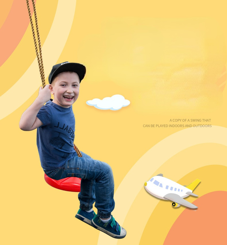 어린이 디스크 스윙 아이 실내 및 실외 스포츠 빨간색  - Kids Outdoor Chair 리뷰 및 가격