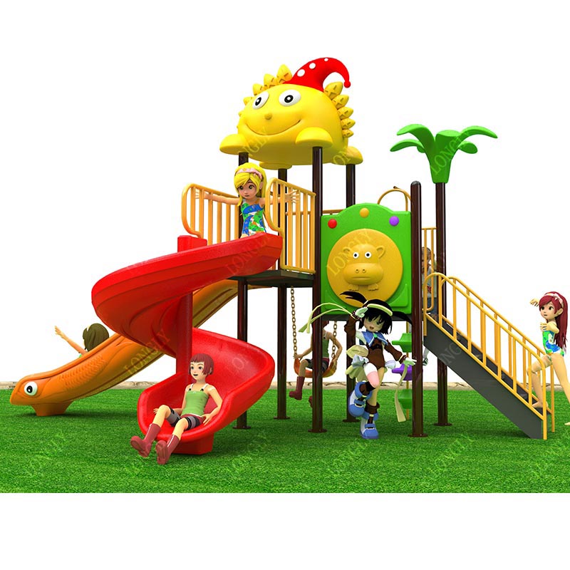 상업용 플라스틱 슬라이드 450x270x280cm 어린 - Kids Outdoor Garden 리뷰 및 가격