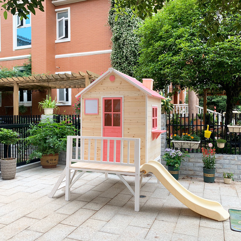대형 놀이집, 유치원, 야외 나무집, 등반 놀이공원,  - Kids Outdoor Playhouse 리뷰 및 가격