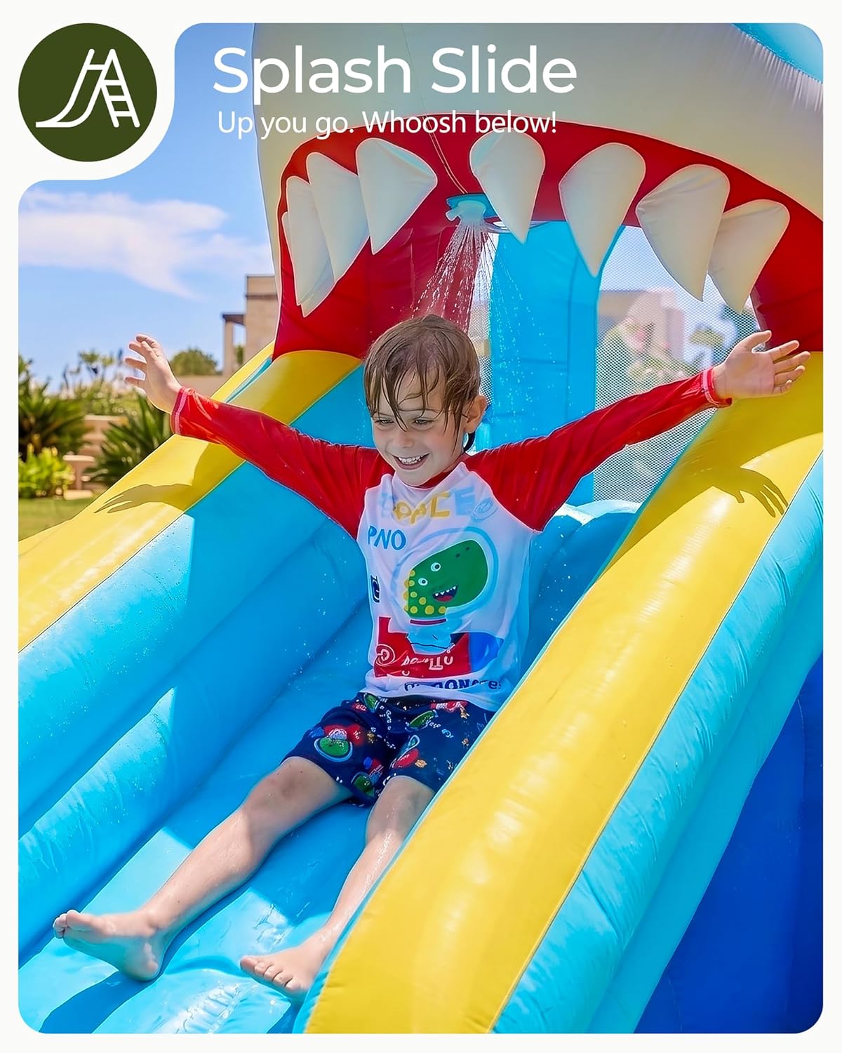 어린이용 에어바운스 워터슬라이드 (3~10세용, 수영장 - Kids Outdoor Bounce House 리뷰 및 가격