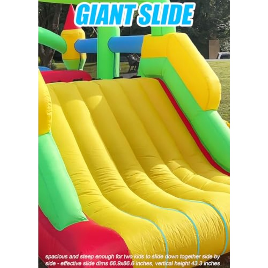 대형 어린이용(3~6세, 8~12세) 야외용 풍선 바운 - Kids Outdoor Bounce House 리뷰 및 가격
