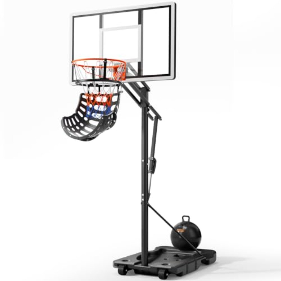 야외 농구대, 44인치 PC 백보드, 블랙/그레이, 높 - Basketball Hoop Outdoor 리뷰 및 가격
