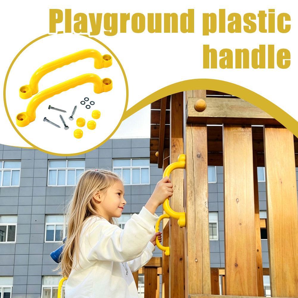 놀이터 안전 손잡이, 등반 프레임용 야외 그랩 핸들 바 - Kids Outdoor Playhouse 리뷰 및 가격
