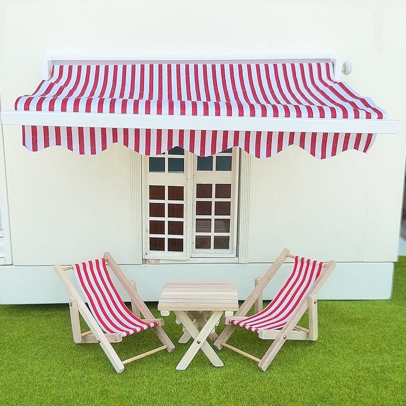 1/12 인형집 시뮬레이션 차양 모델 인형집 가정용 야 - Outdoor Toys For Kids 리뷰 및 가격