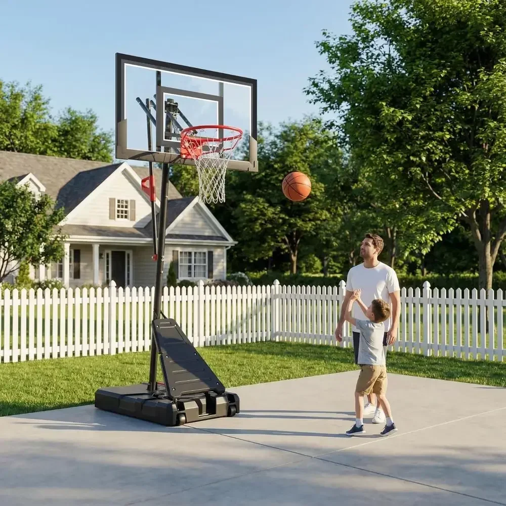 야외용 높이 조절 가능 농구대, 40개의 깨지지 않는  - Basketball Hoop Outdoor 리뷰 및 가격