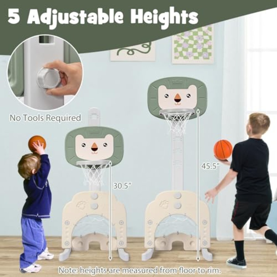 실내외 어린이 농구대 장난감 스탠드, 스틸 프레임, 파 - Basketball Hoop Outdoor 리뷰 및 가격