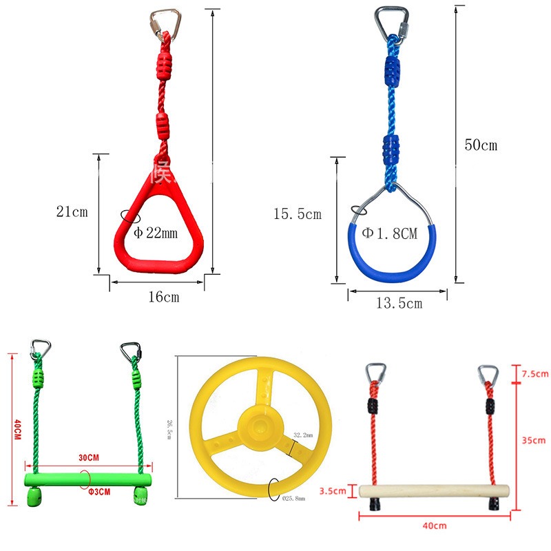 어린이 야외 스포츠 장난감 액세서리 등반 로프 링 부품 - Kids Outdoor Climbing Equipment 리뷰 및 가격