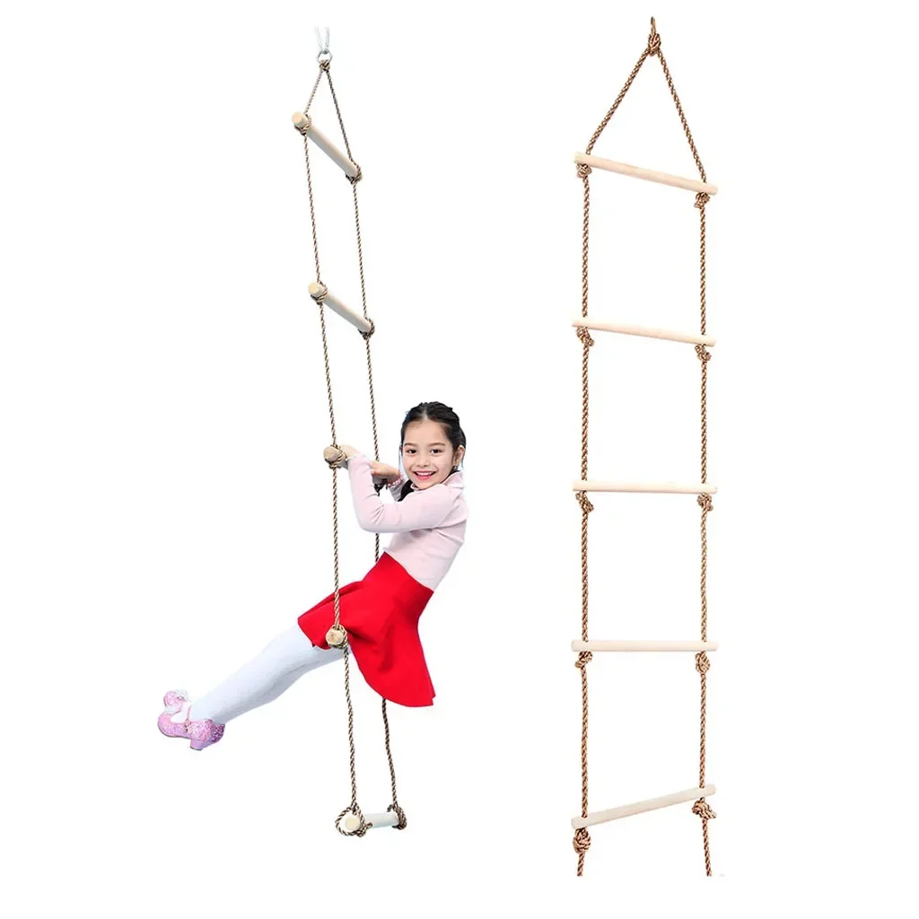 어린이용 나무 로프 사다리 그네 실내외 놀이 장난감 놀 - Kids Outdoor Climbing Equipment 리뷰 및 가격
