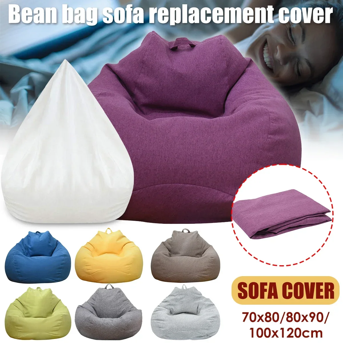 대형 콩 가방 의자 소파 커버 성인을위한 필러가없는 편 - Kids Outdoor Bean Bag Chair 리뷰 및 가격