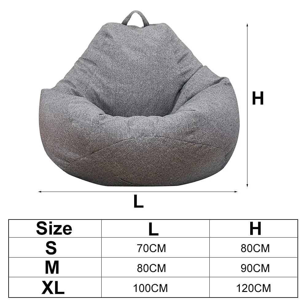 대형 콩 가방 의자 소파 커버 성인을위한 필러가없는 편 - Kids Outdoor Bean Bag Chair 리뷰 및 가격