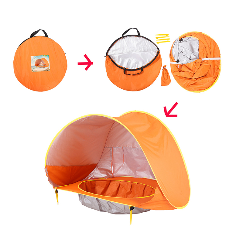 어린이용 방수 팝업 차양 텐트, 아기 해변 텐트, 자외 - Kids Outdoor Daybed 리뷰 및 가격