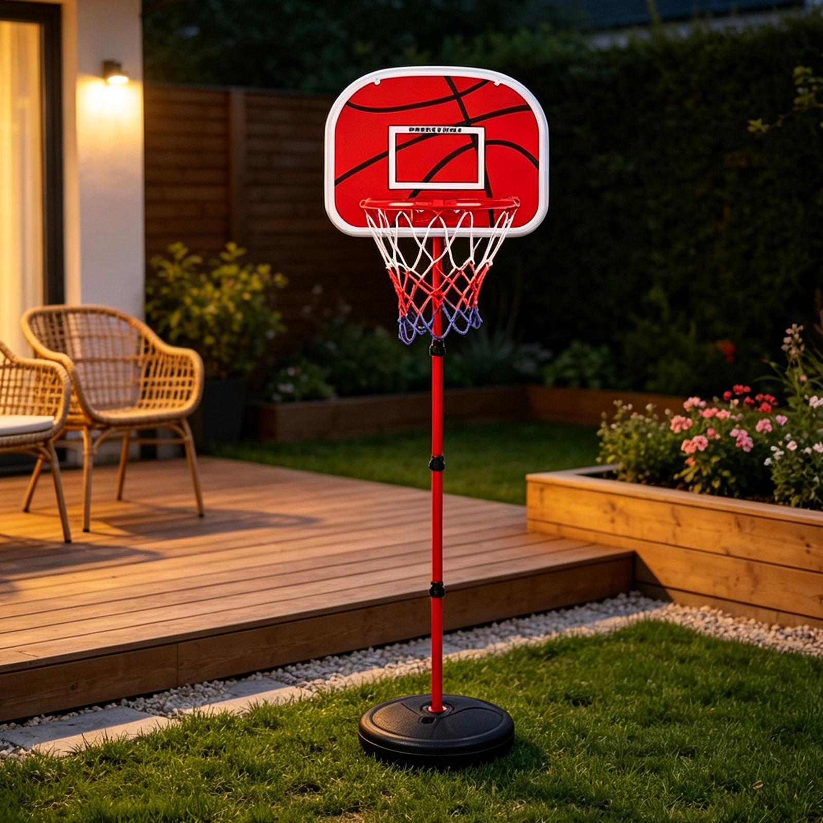 어린이용 농구대, 높이 조절 가능한 스포츠 장난감, 3 - Outdoor Toys For Kids 리뷰 및 가격