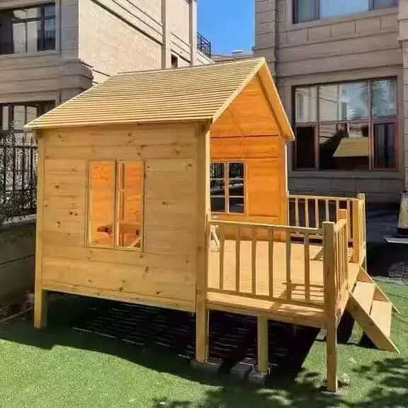 야외 이동식 조립형 홈스테이 나무집 방부목 마당 정자  - Kids Outdoor Playhouse 리뷰 및 가격